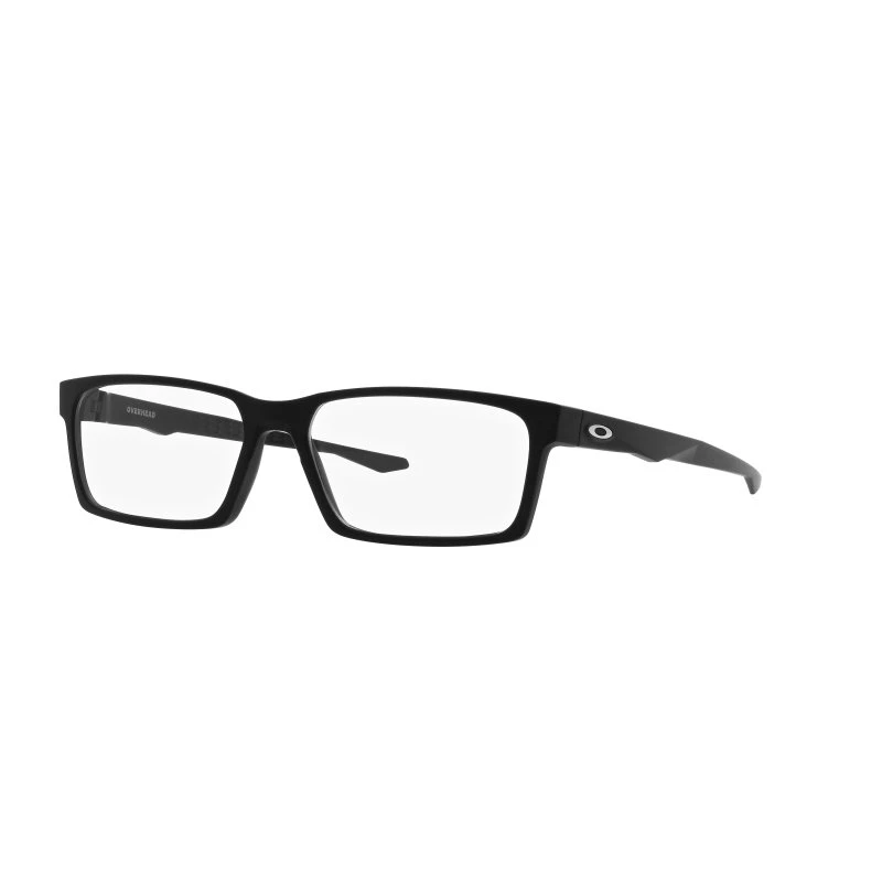 Oakley Homme OX8060 Overhead - Montures Optiques Carrées Noires
