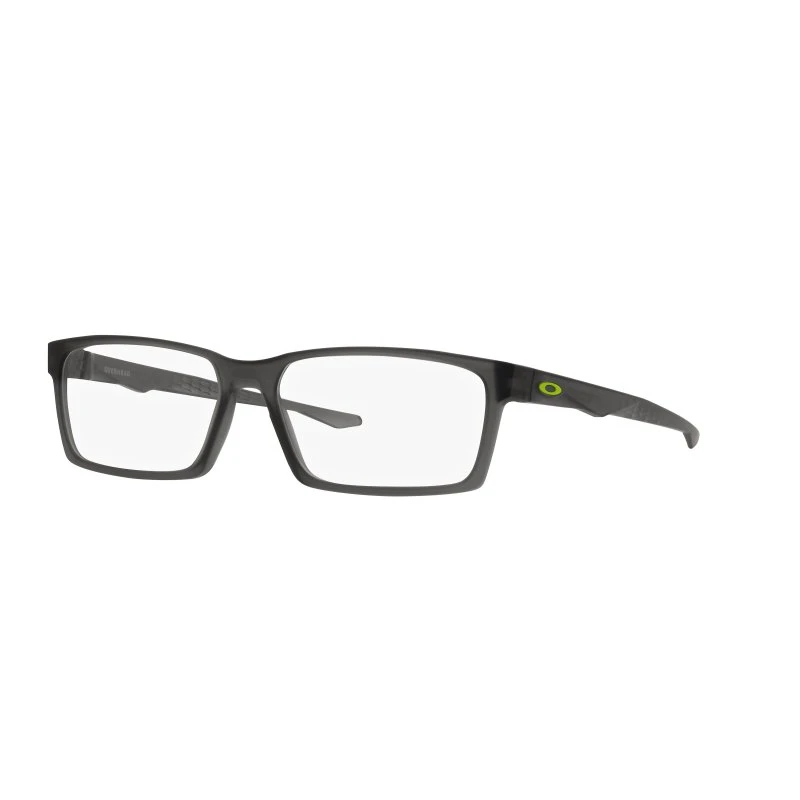 Oakley Homme OX8060 Overhead - Monture Optique Carrée Grise