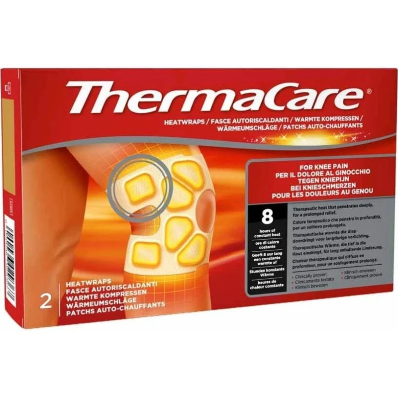 ThermaCare Patchs Auto-Chauffants Genou - 2 pièces