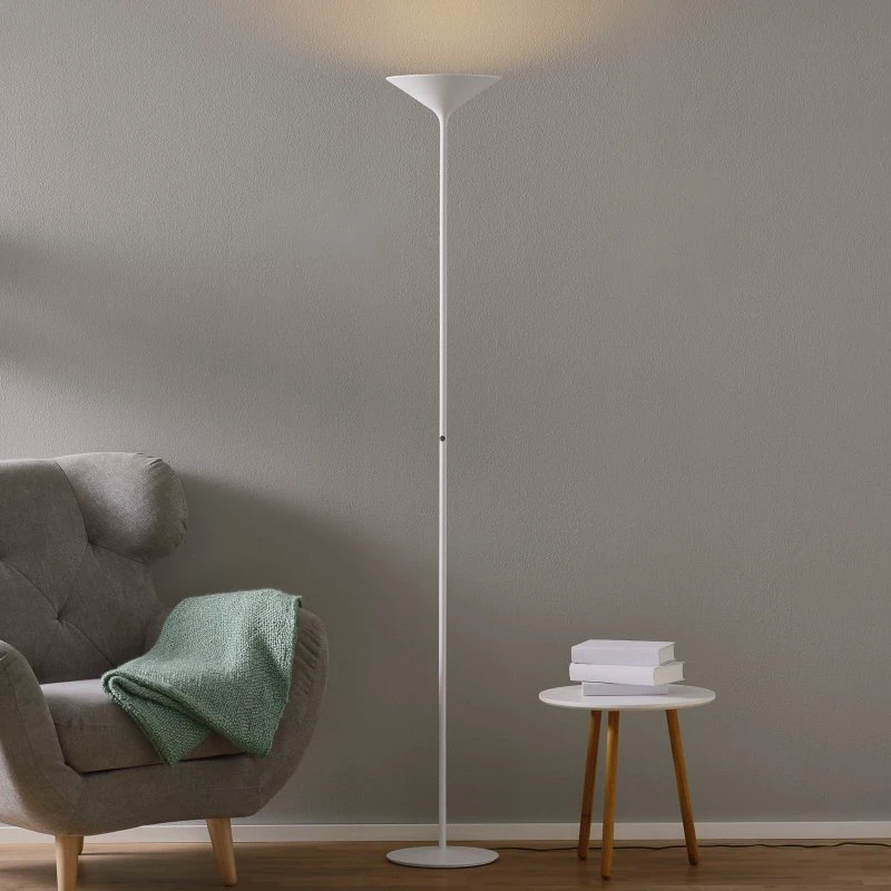 Rotaliana Drink F1 Lampadaire Blanc Satin