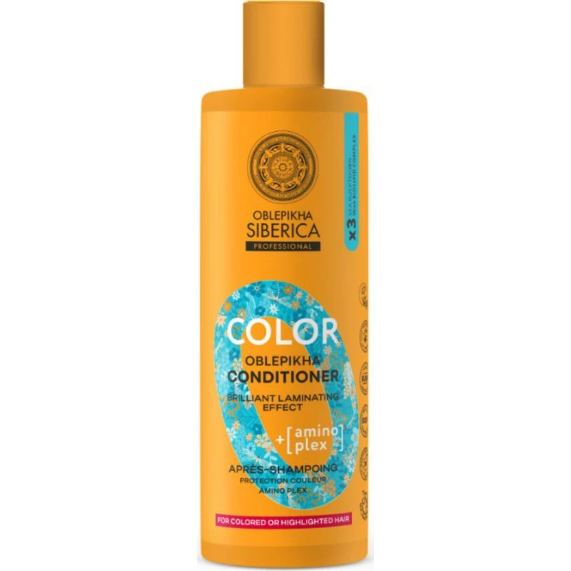 Natura Siberica Oblepikha Color Après-shampoing Protection Couleur 400 ml