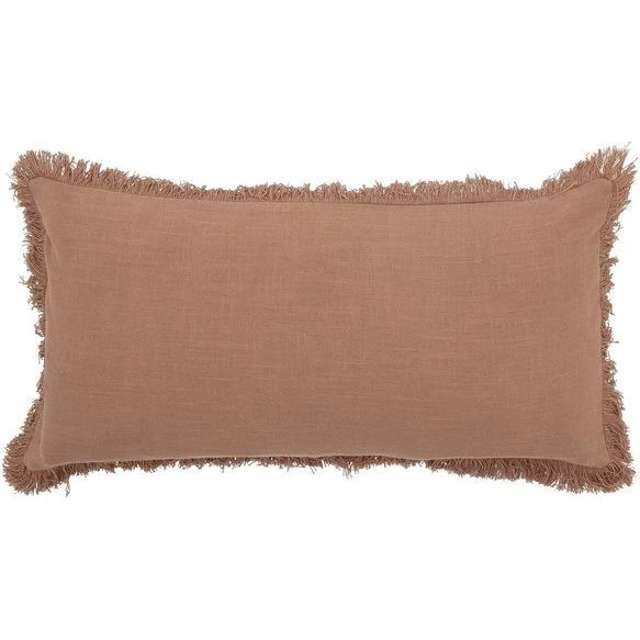 Bloomingville Coussin Efie Marron 35x70 cm