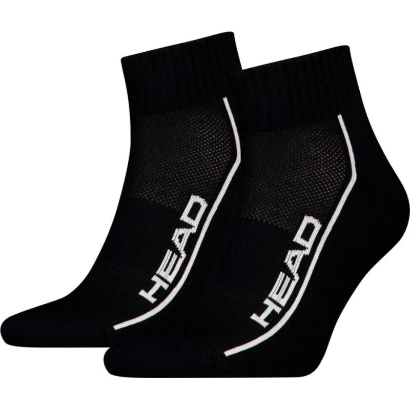 Head Performance Quarter Socks 2-Pack Black