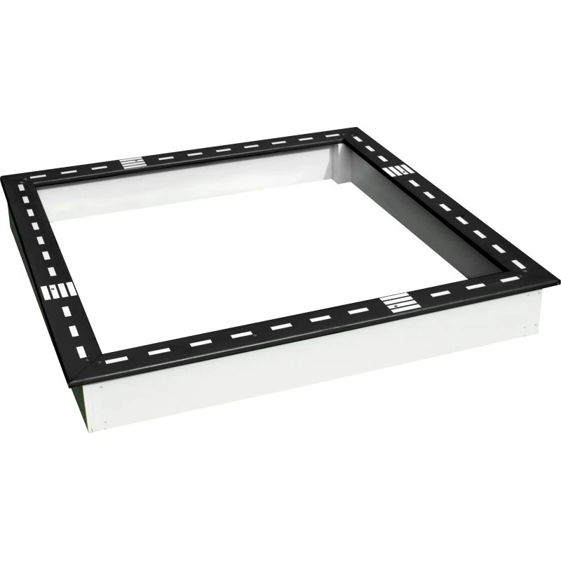 Sunny Sandy Bac à sable 127 x 127 cm Noir/Blanc