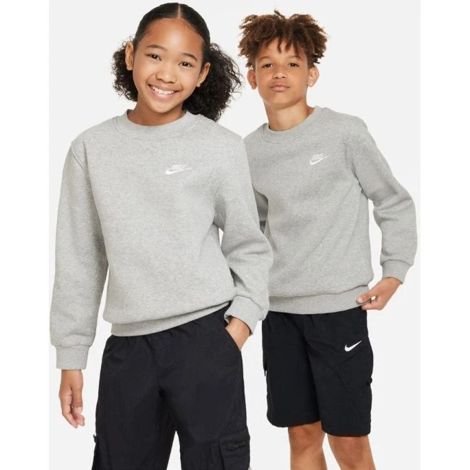 Nike Sportswear Club Fleece Sweatshirt Junior Gris