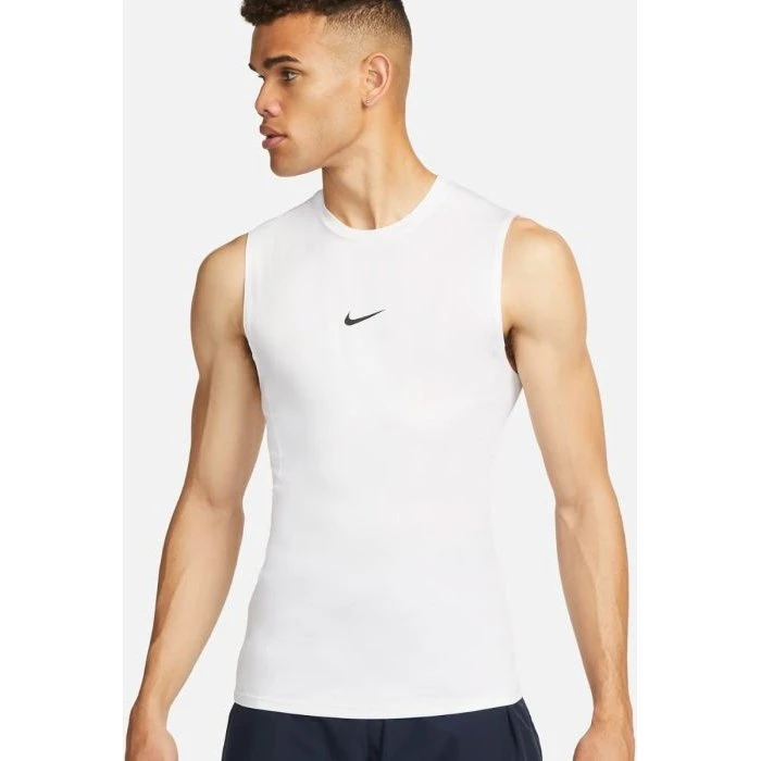 Débardeur Nike Pro Dri-FIT Blanc Homme