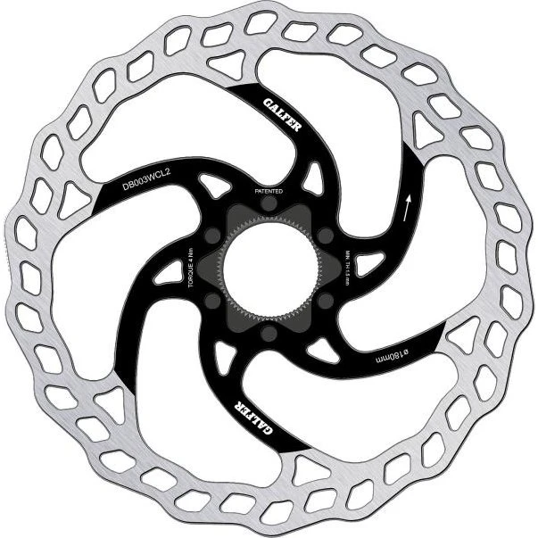 Galfer Wave Centerlock 180 mm Inox