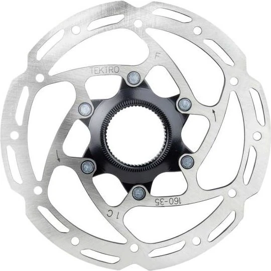 Tektro TR160-35 Frein à Disque 160 mm CenterLock Argent