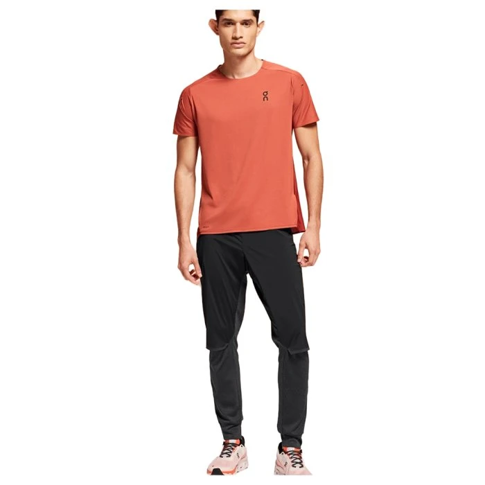 On Pantalon de course Weather pour hommes - Noir - XXL