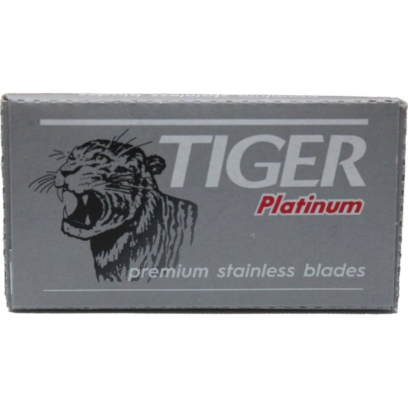 Tiger Platinum - Lames de Rasoir x5