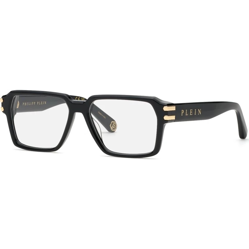 Philipp Plein VPP223 Icon 700 - Lunettes de vue géométriques noires