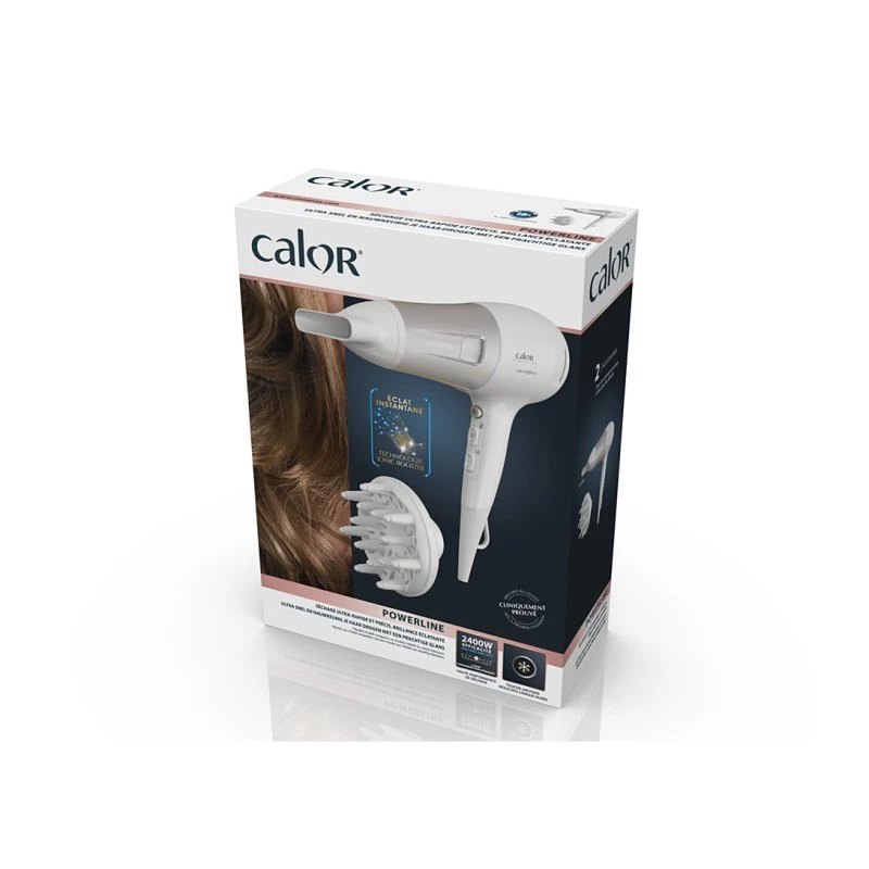 Calor Sèche-cheveux 2100W Blanc CV5930CO