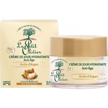 Le Petit Olivier Baume de Jour Anti-Âge Huile d'Argan 50 ml