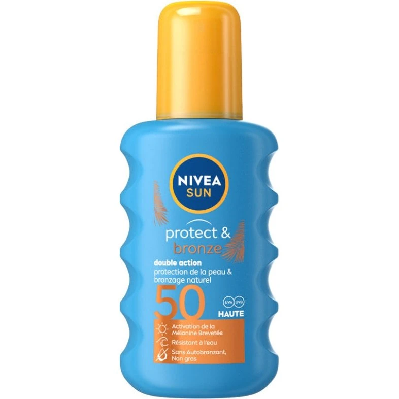 NIVEA Sun Protect & Bronze Spray SPF50 200 ml