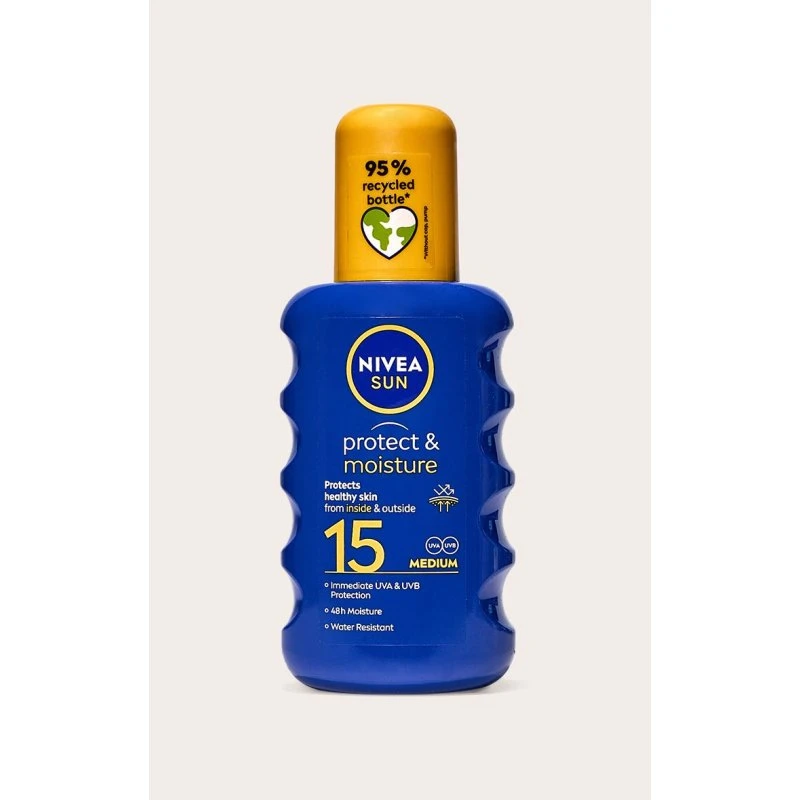 Nivea Sun Spray Protection Hydratation SPF 15 200ml