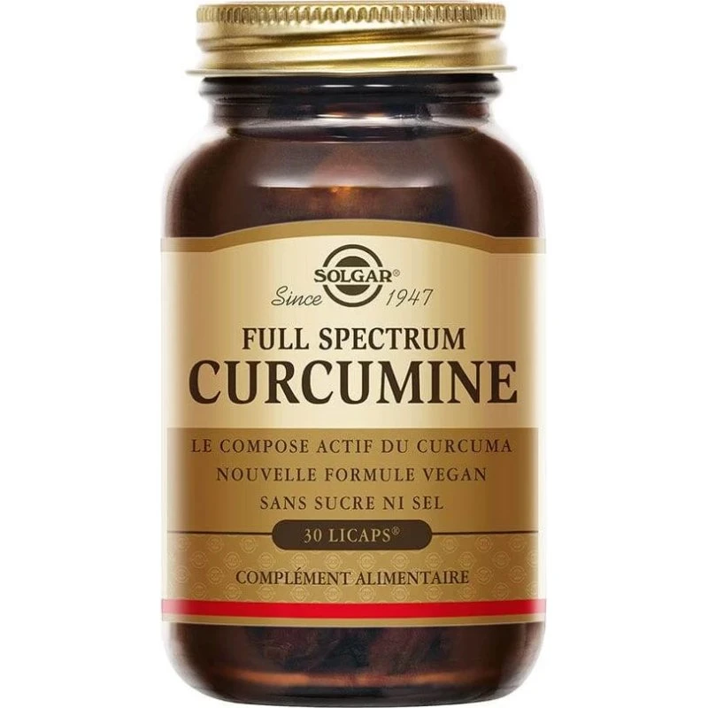 Solgar Full Spectrum Curcumin 30 Softgels