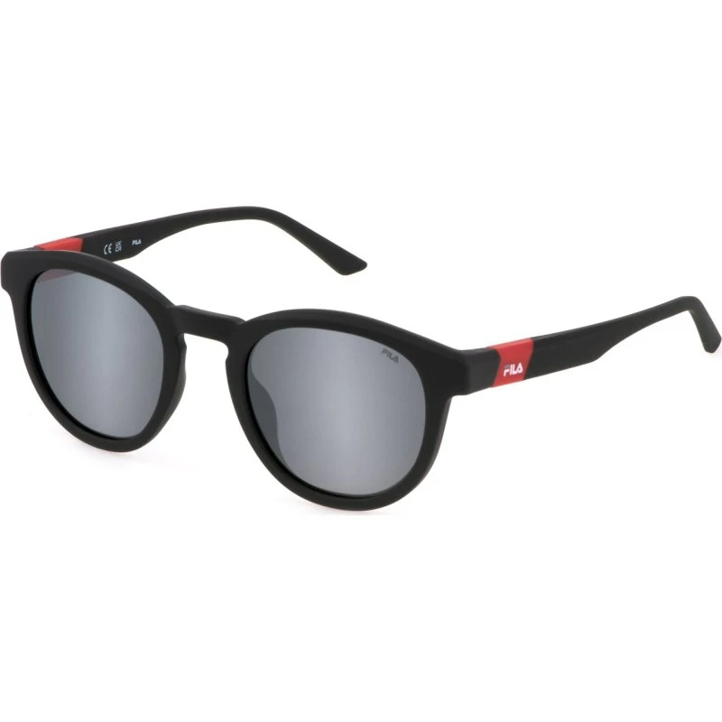 Fila Homme SFI521 507P Lunettes de Soleil Pantos Gris Fumée