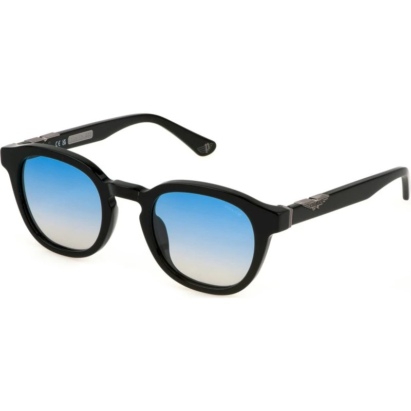 Police SPLL82 ORIGINS 60 Lunettes de soleil Homme - Noir & Bleu
