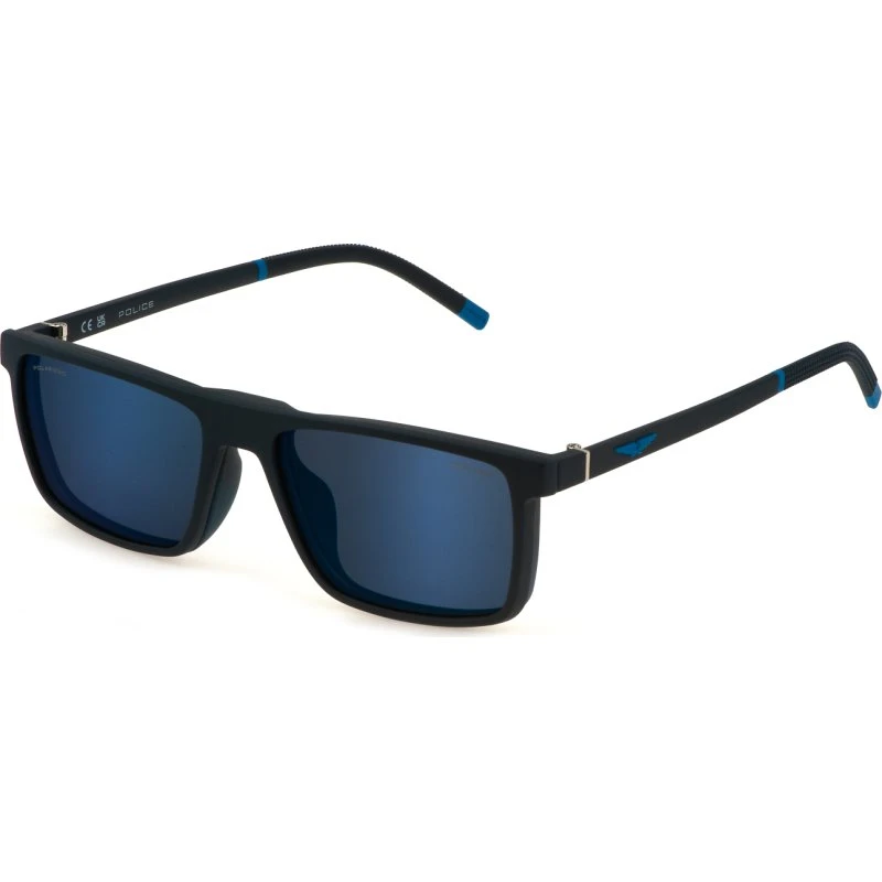 Police UPLL74 Solstice Lite 1 ABIP - Lunettes Optiques Carrées Fumées