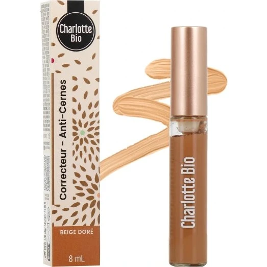 Charlotte Bio Correcteur Anti-Cernes Beige Doré 8 ml