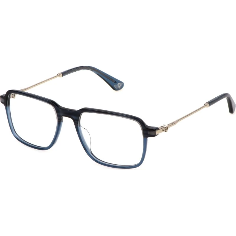 Police VPLN24 FORCE 5 06DG - Montures Optiques Carrées en Acétate