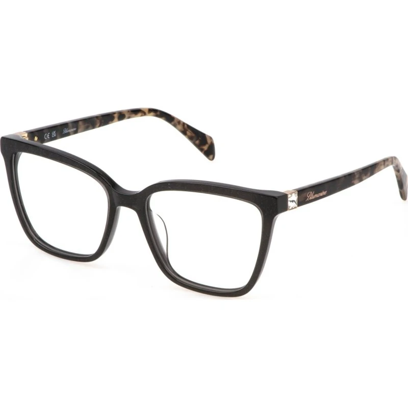 Blumarine VBM855S 0GBM Lunettes de vue carrées en acétate gris