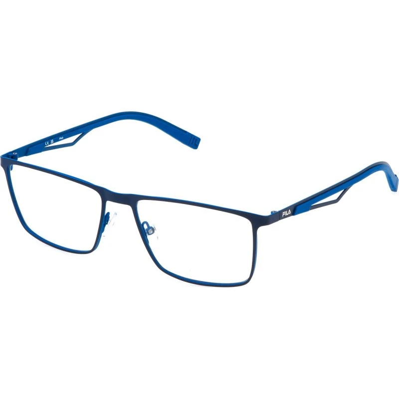 Fila Homme Montures Optiques Pantos Métal Bleu VFI878