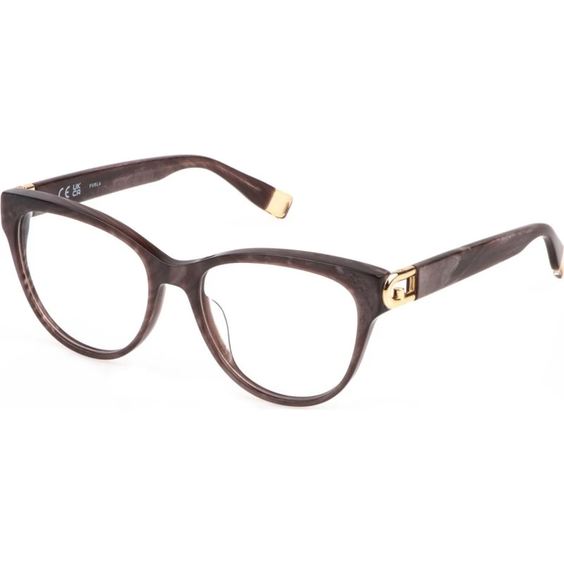 Furla VFU827 915 - Montures Optiques Papillon en Acétate