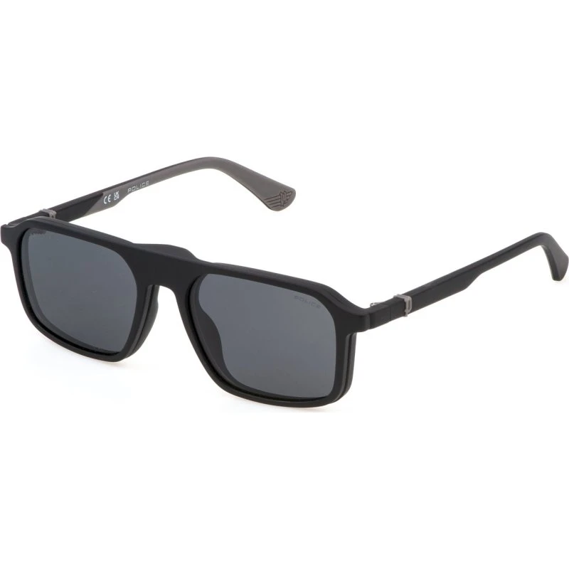 Police Junior UK143 Beyond JR 3 - Montures Optiques Carrées Noires