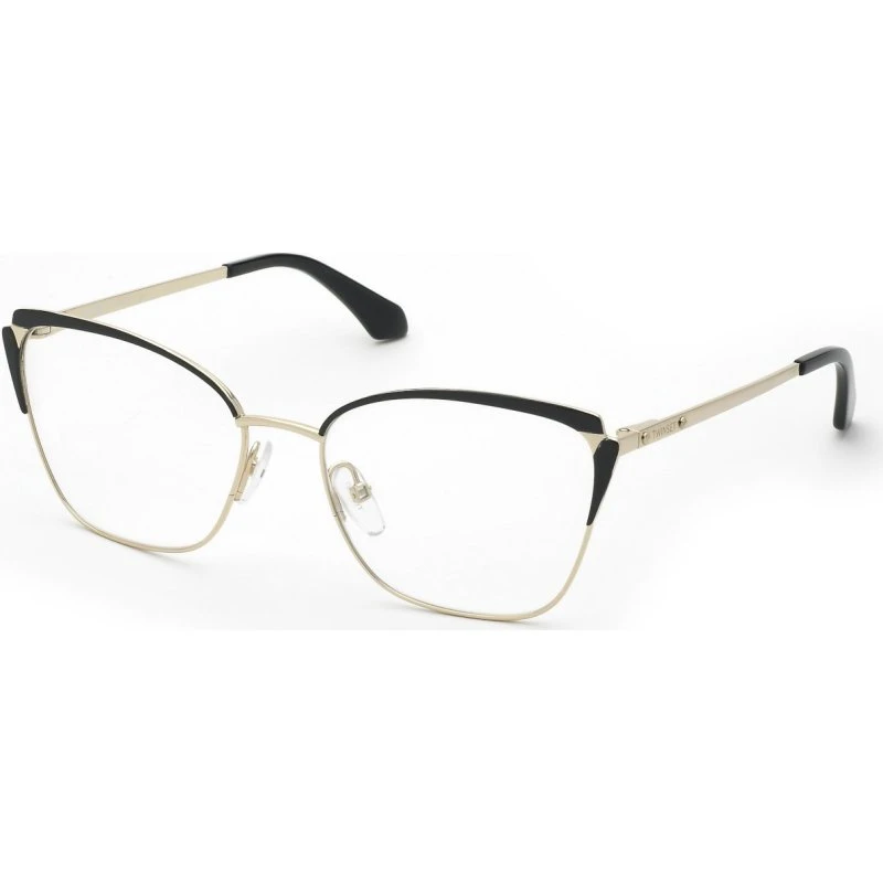 Twinset VTW079 301 Lunettes de vue Cat Eye en métal doré