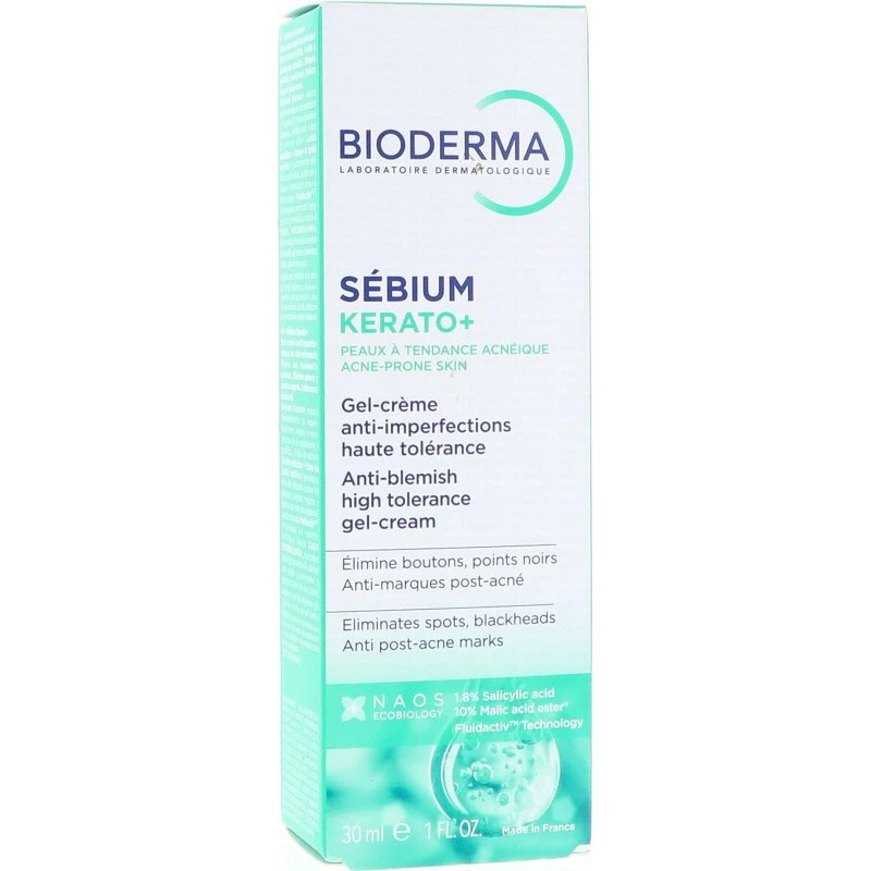 BIODERMA Sébium Kérato+ Gel-Crème anti-imperfections 30 ml