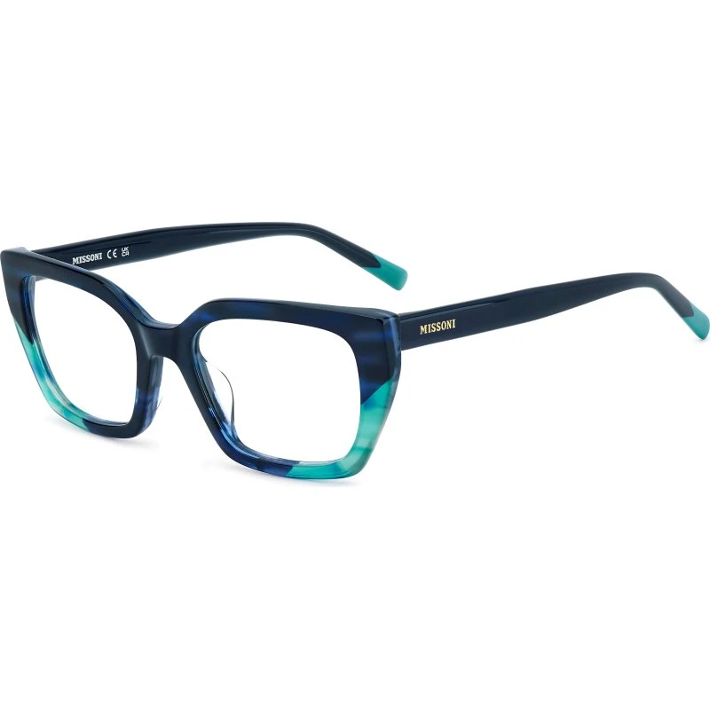 Missoni Montures Optiques MIS 0225/G ZX9 Bleues Carrées