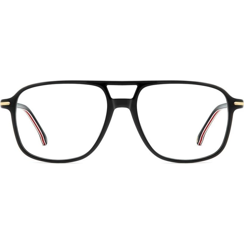 Carrera 373 Lunettes de Vue Homme Géométriques Noires 55mm