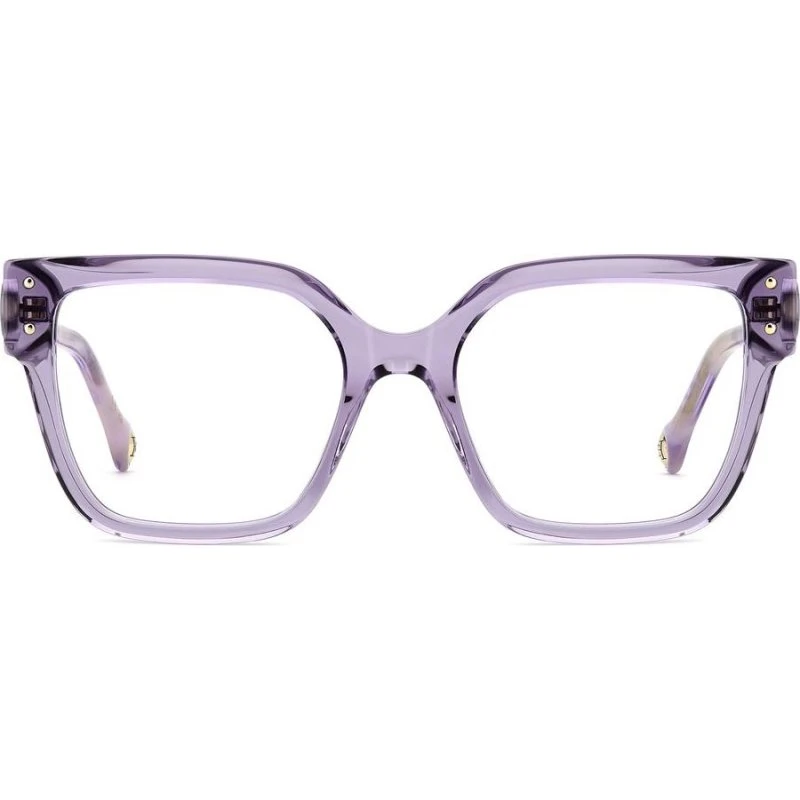 Carolina Herrera HER 0325 Lunettes de Vue Carrées Violettes 52mm