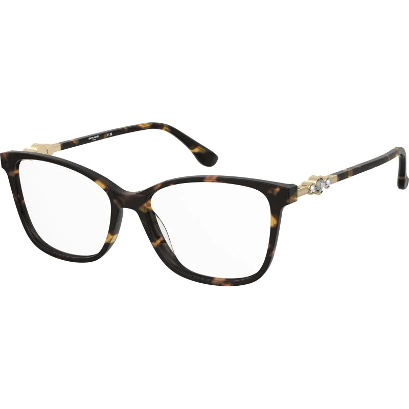 Pierre Cardin P.C. 8555 086 Lunettes Optiques Carrées en Acétate - Havane