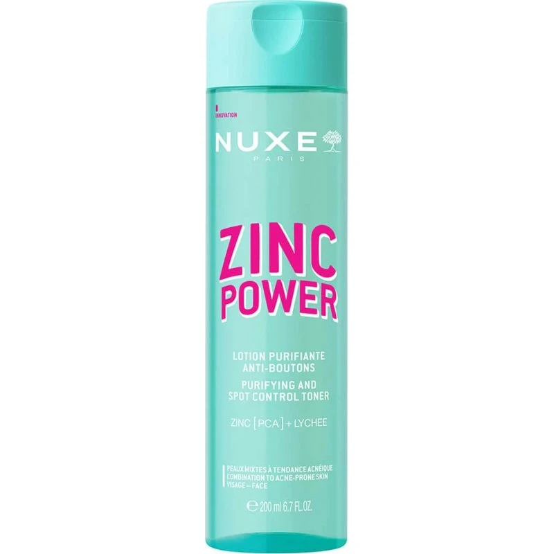 Nuxe Zinc Power Tonique Purifiante et Anti-taches 200ml
