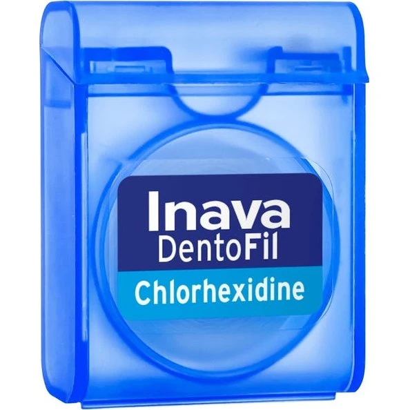 Inava DentoFil Fil dentaire chlorhexidine 50 m