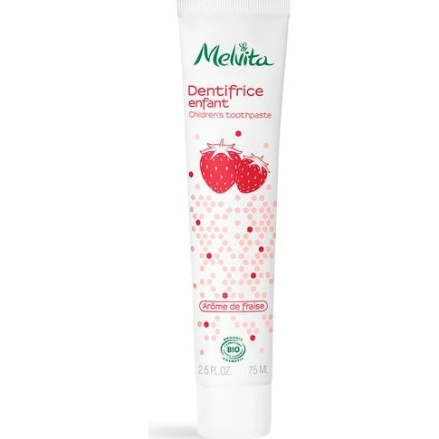 Melvita Dentifrice Enfant Arôme Fraise Bio 75ml