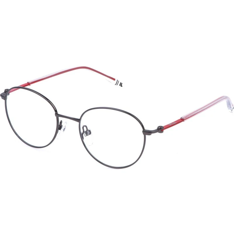 Fila Junior VFIA03L Montures Optiques Rondes en Métal Gris