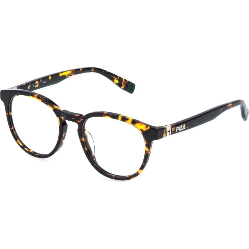 Fila Homme Montures Optiques Pantos en Acétate - La Havane