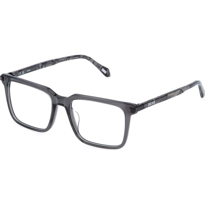 Just Cavalli VJC136 819 Montures Optiques Carrées Grises Homme
