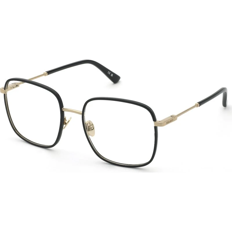 Nina Ricci VNR427 Montures Optiques Carrées en Métal Or