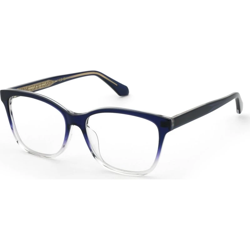 Twinset VTW095 0D78 - Montures Optiques Carrées en Acétate Violet
