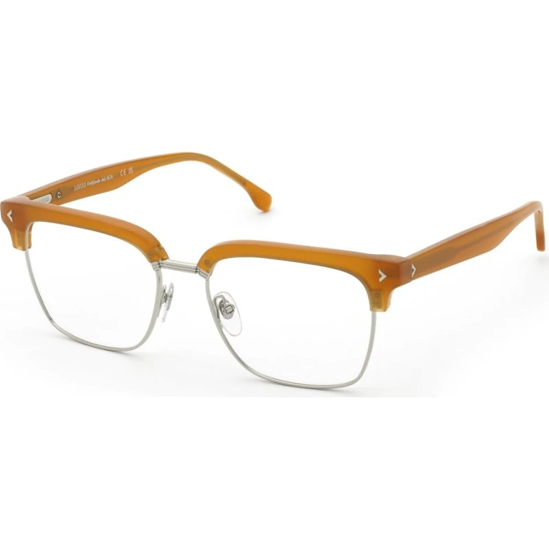 Lozza Homme Lozza VL4386 579 Montures Optiques Métal Palladium Carré
