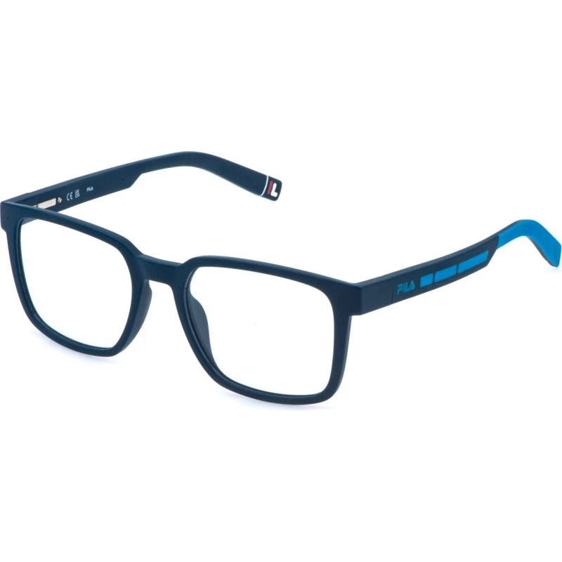 Fila Homme VFIA90 06QS - Lunettes Optiques Carrées Bleues