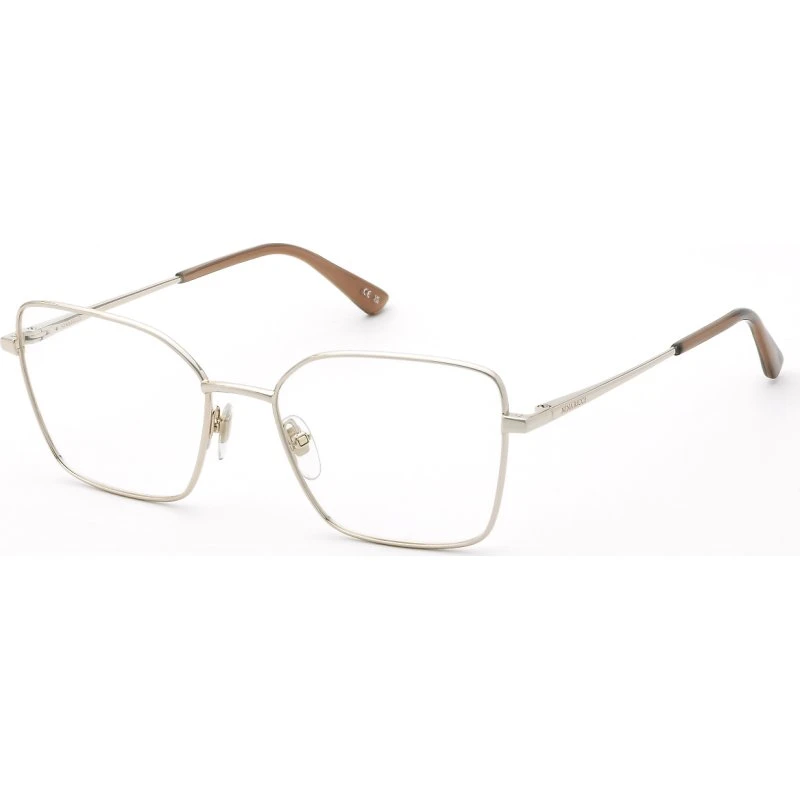 Nina Ricci VNR452 Montures Optiques Géométriques en Métal Or