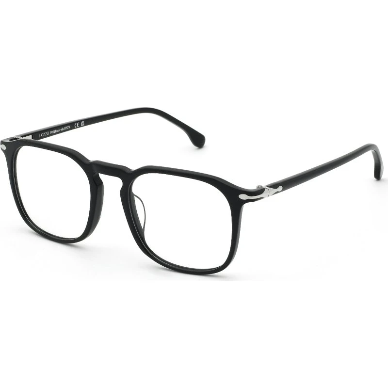Lozza VL4406 ASOLO 2 Montures Optiques Homme Carrées Noires