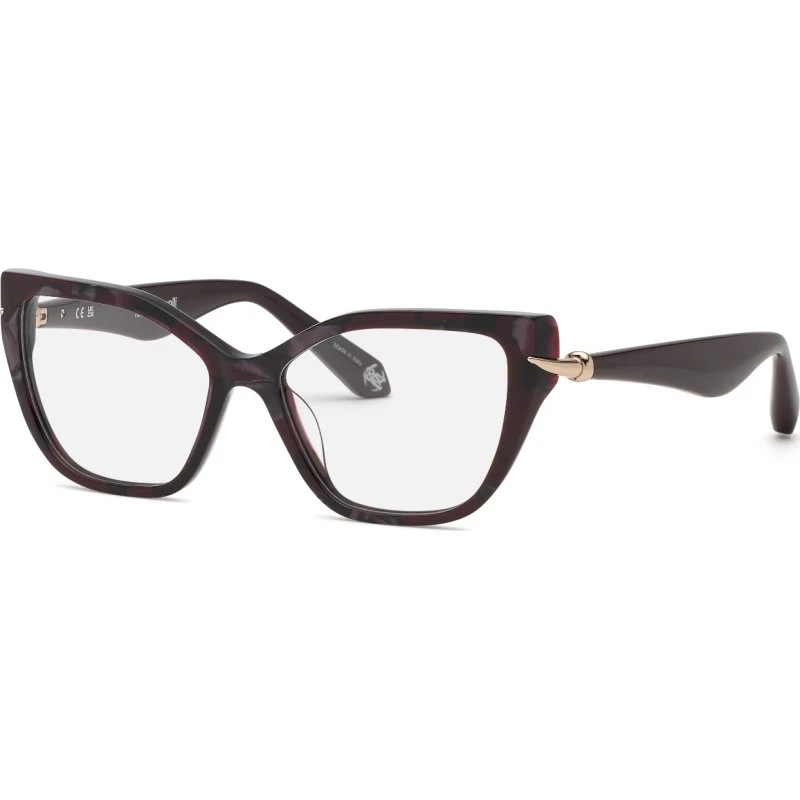 Roberto Cavalli VRC161M 915 - Lunettes de vue Papillon pour Femme