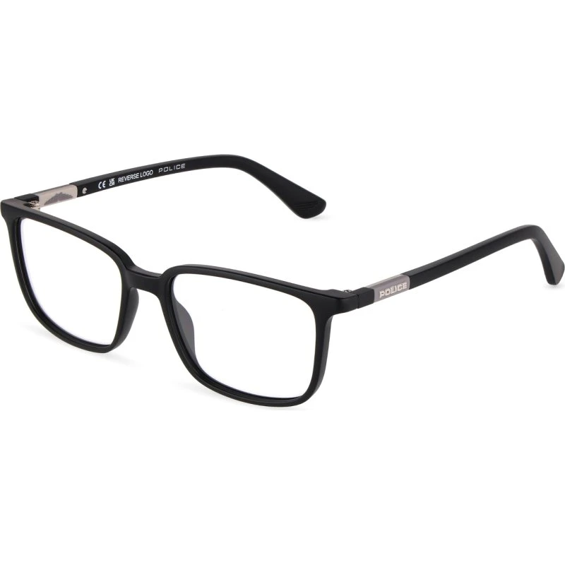 Police Junior VK176 ZWAP JR 1 - Lunettes Optiques Carrées Noires