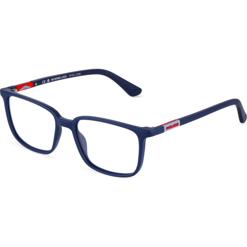 Police Junior VK176 ZWAP JR 1 - Lunettes Optiques Bleues Carrées